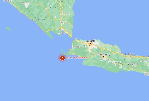 6.7 Magnitude Earthquake Recorded In Java, Indonesia