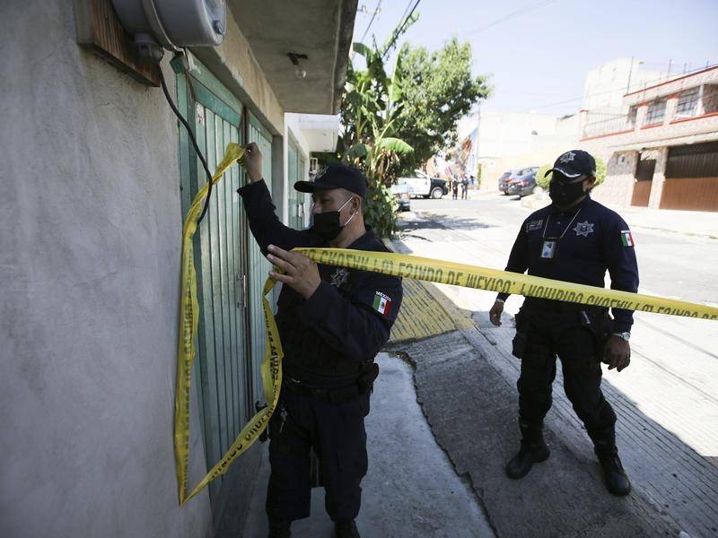 Nine bodies found on road in violent Mexican state