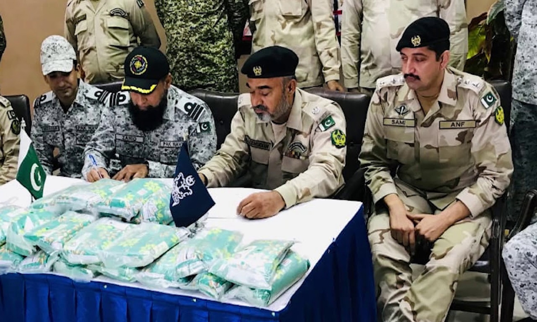 Pakistani Anti-Narcotics Force Seizes Over 1,070 Kg Of Drugs, Arrests Traffickers