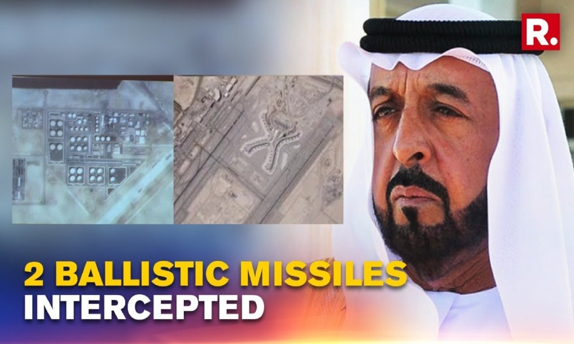 Ministry Of Defence Announces Interception Of Two Ballistic Missiles Fired By Houthi Militia Targeting UAE