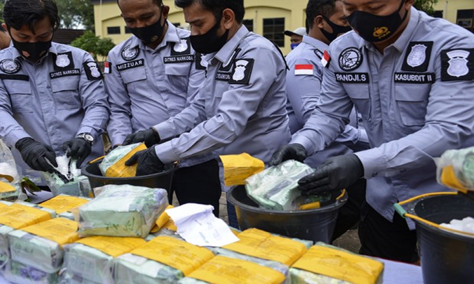 Indonesian Police Seize 150 Kg Of Drugs In Aceh