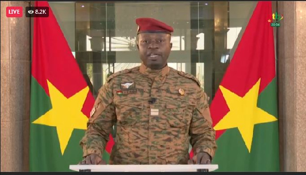 Coup leader sworn in as Burkina Faso President, vows to tackle insecurity