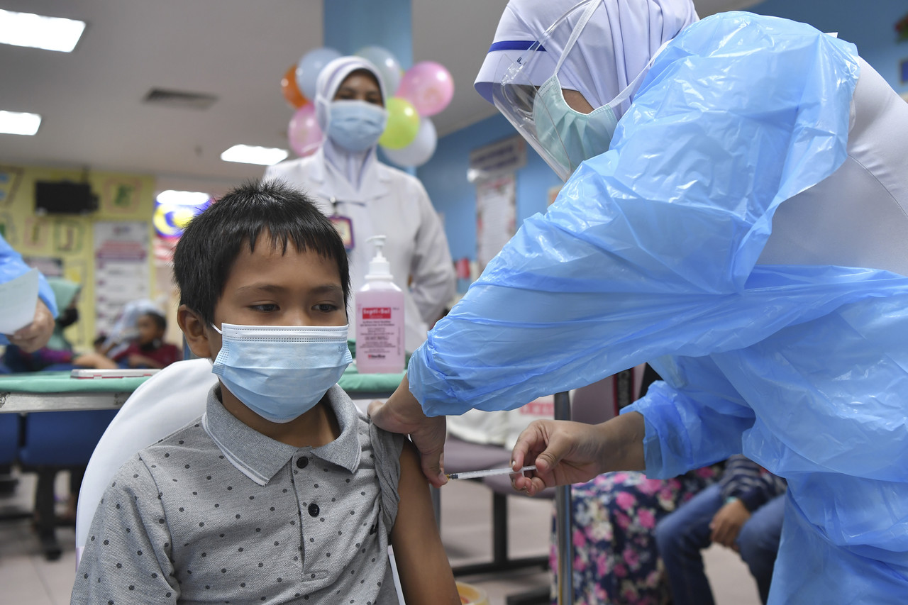 More than 8 pct of child population in Malaysia given first dose of COVID-19 vaccine