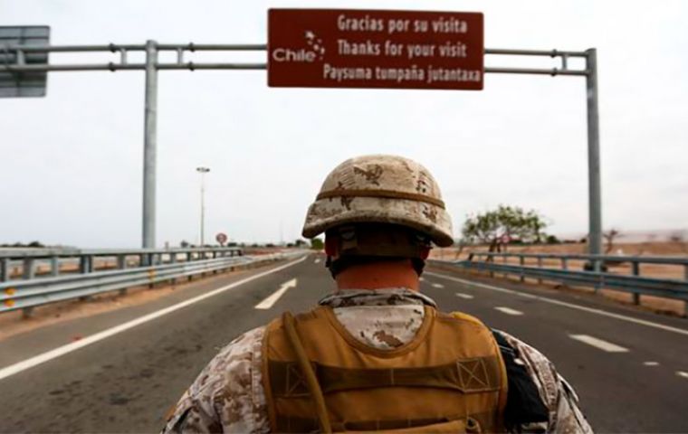 Chile: Interior Minister wants northern borders fully closed