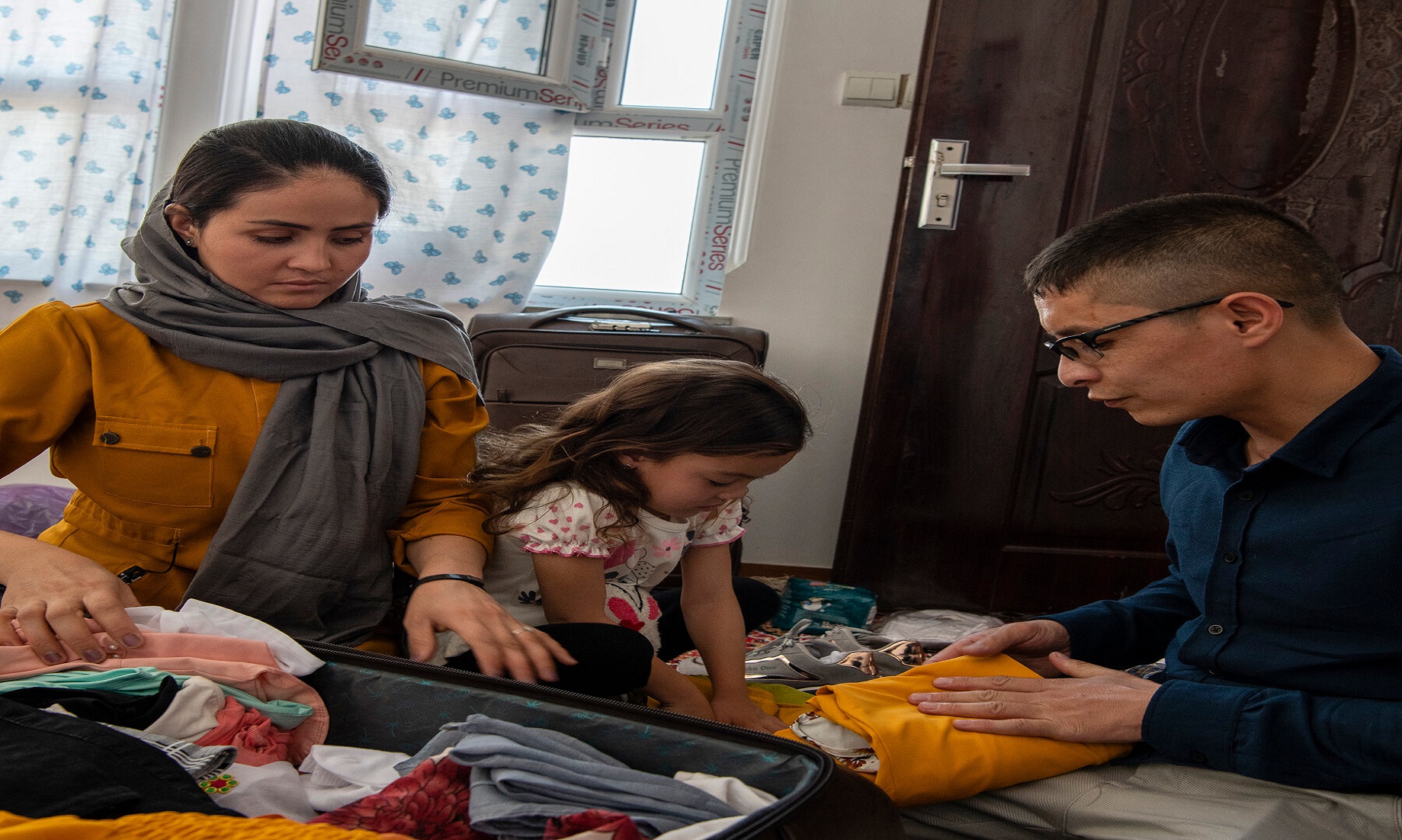 Afghan Air Force Pilot Returns To Country With Family