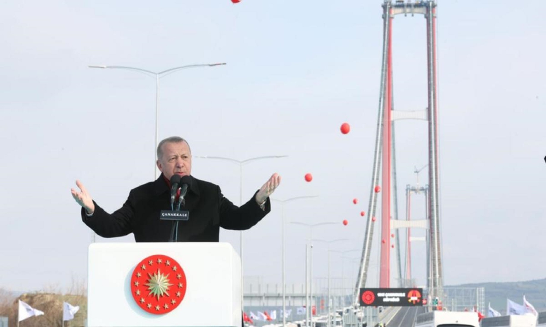 Turkey Inaugurates First Bridge Over Dardanelles Strait