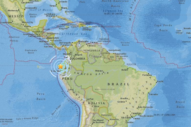 6.0-magnitude quake hits coastal Ecuador, damaging houses, hospitals