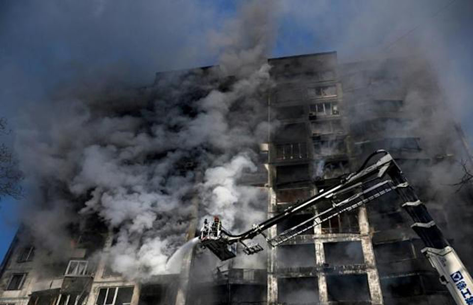 Russia-Ukraine conflict: European leaders in defiant Kyiv trip as Russia presses in