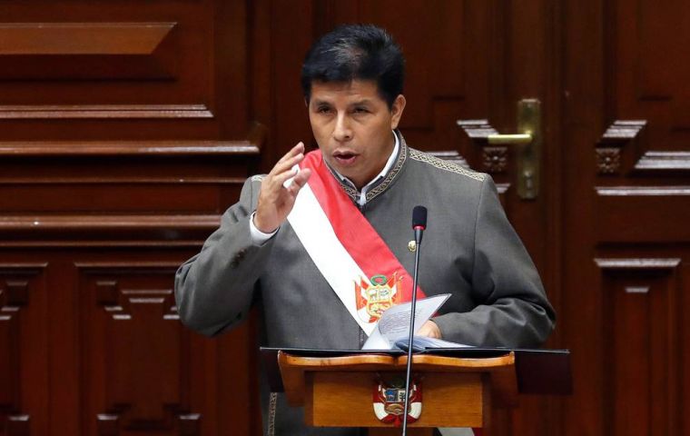 Peruvian opposition lawmakers fail to impeach Castillo