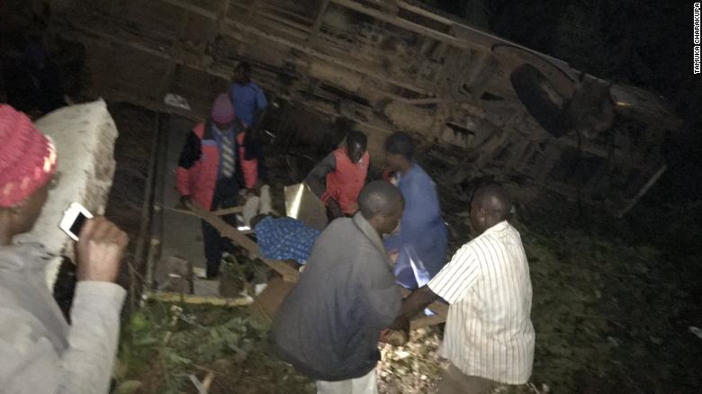Police: Zimbabwe crash kills 35 ahead of Easter gathering