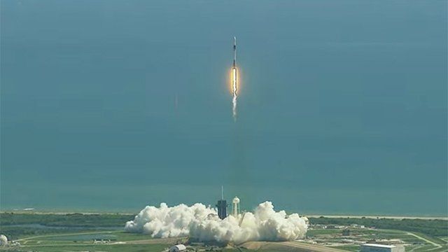 First private mission launches for International Space Station