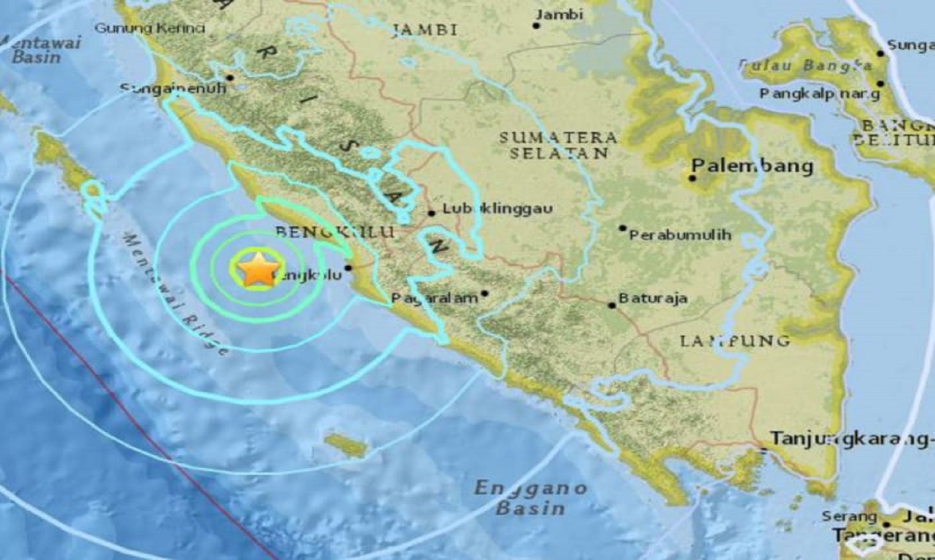 6.2-Magnitude Quake Strikes Off Western Indonesia