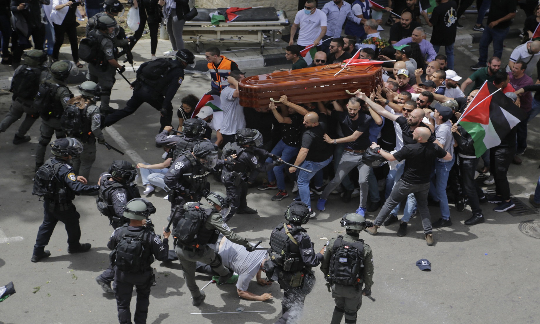 Clashes Erupt Between Palestinians, Israeli Police During Funeral In Jerusalem