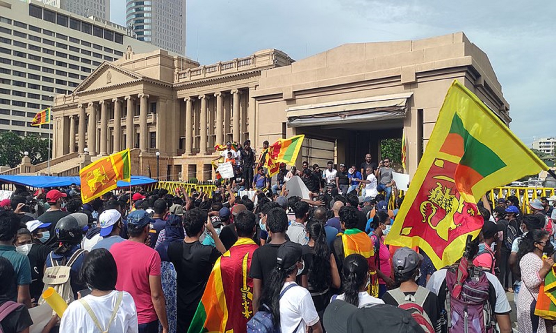 Sri Lanka’s crackdown on protesters draws criticism