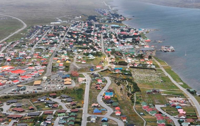 Falklands’ capital Stanley granted city status as part of the Queen’s Platinum Jubilee celebrations