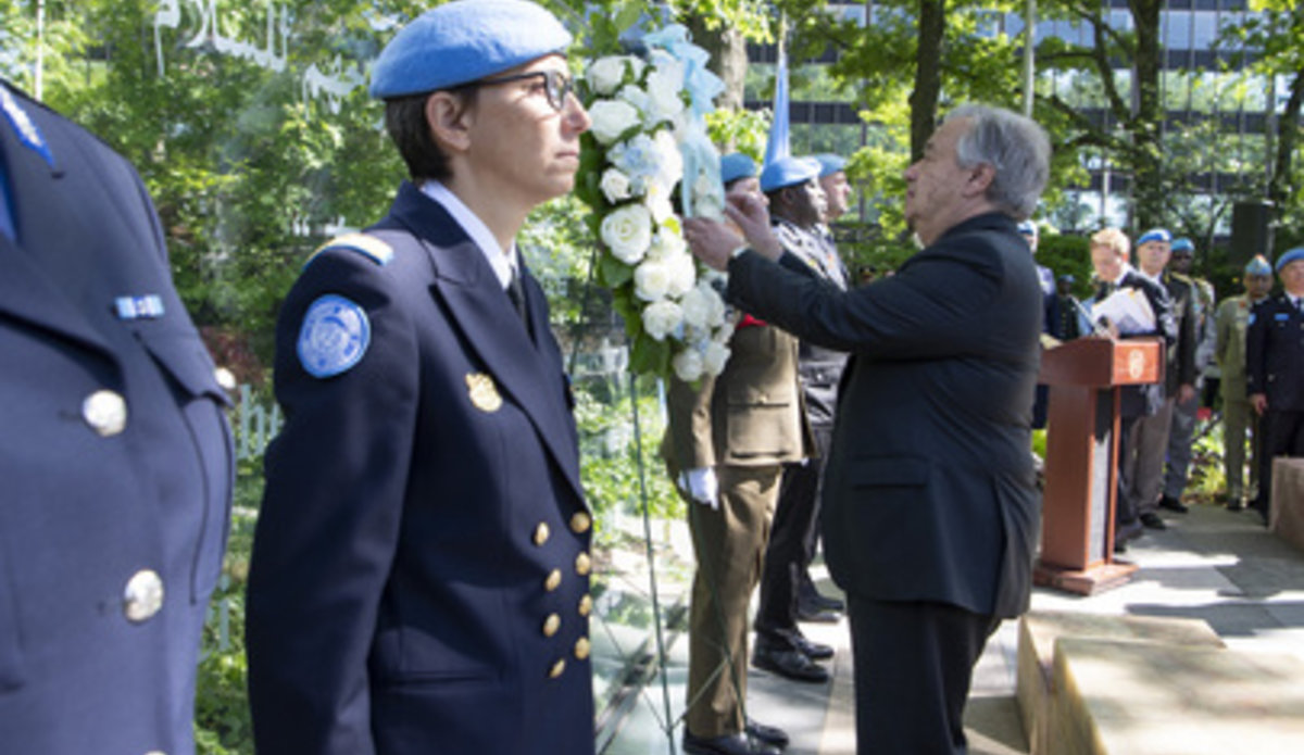 UN remembers its fallen peacekeepers