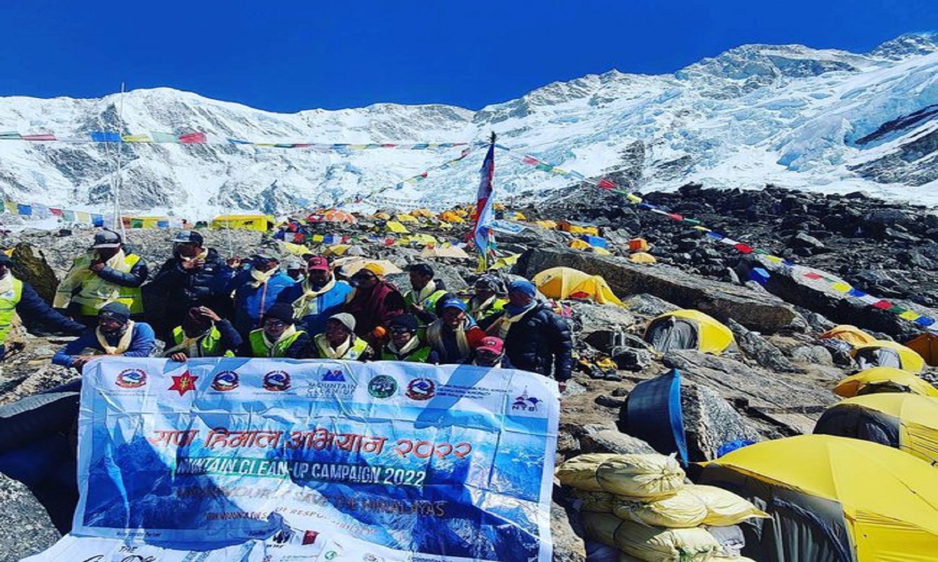 Nepali Teams Collect Over 33 Tonnes Of Wastes On Four Mountains
