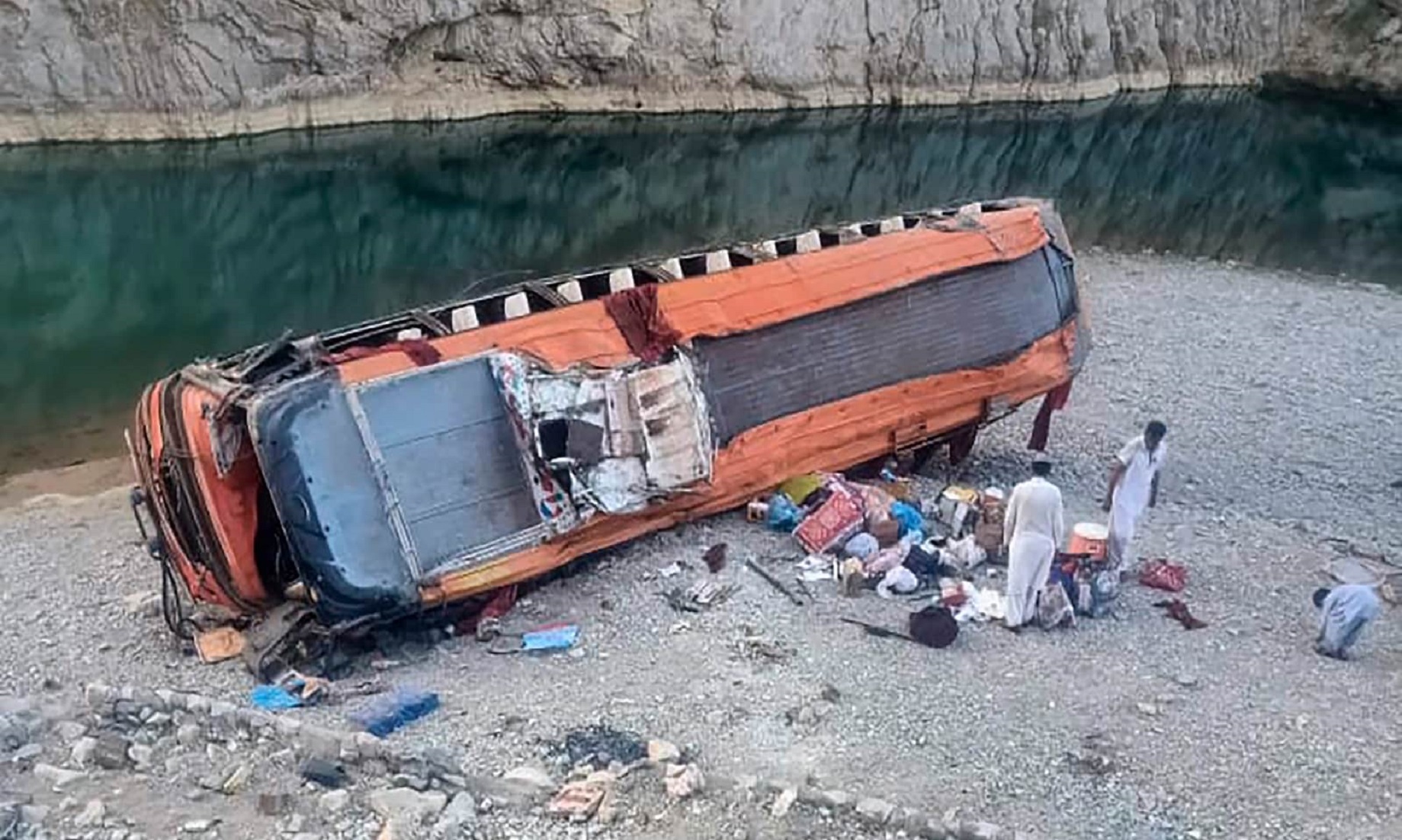 Five Tourists Killed, 10 Injured As Bus Plunges Into Ravine In North Pakistan