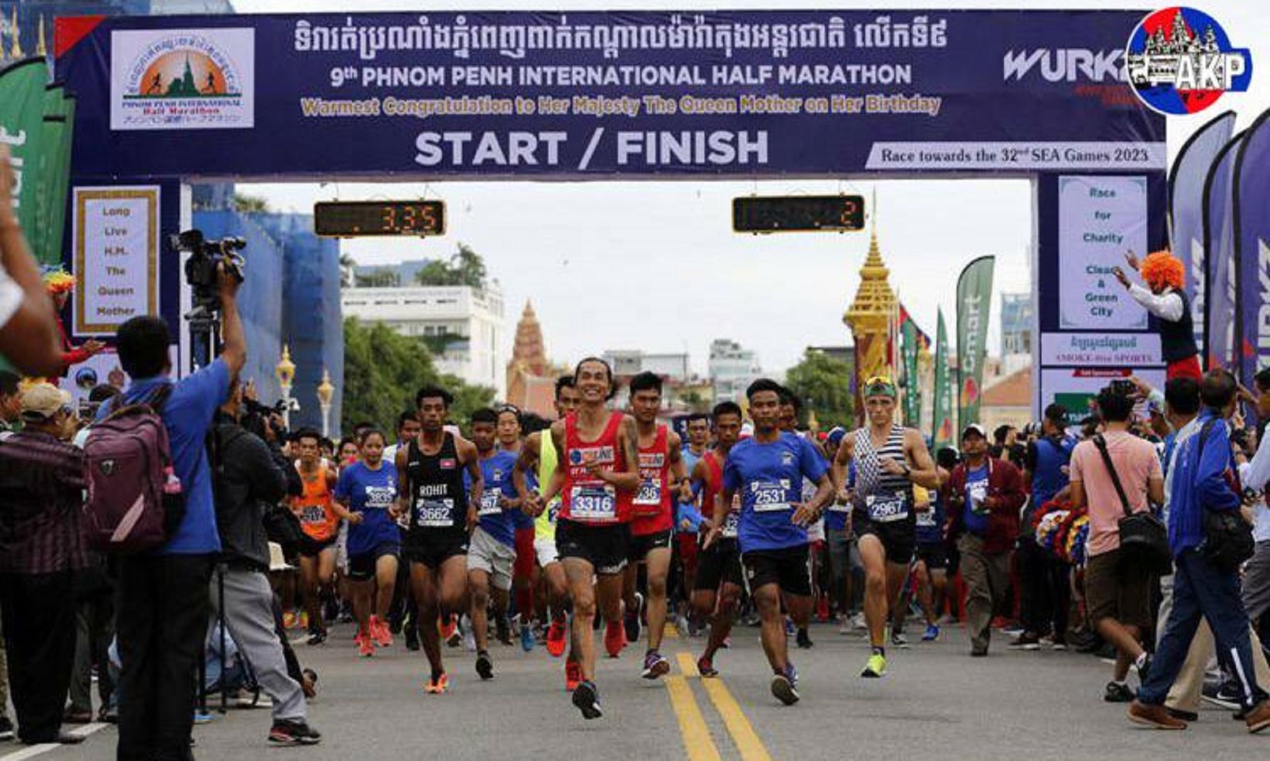 Marathon Returned To Cambodian Capital After Two-Year Hiatus Due To Pandemic