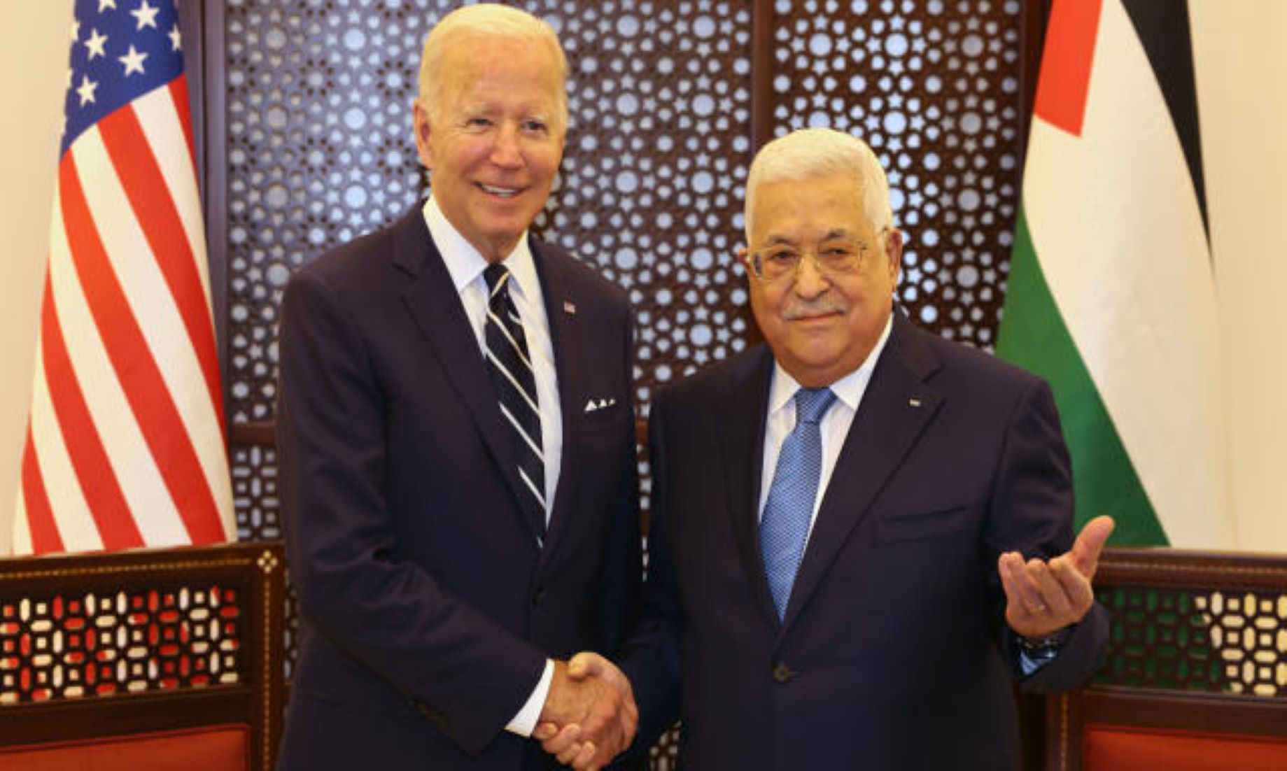 Biden Voiced Support For Two-State Solution, Pledged Aid To Palestinians