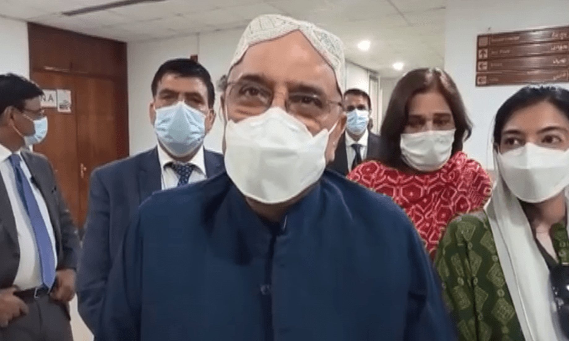 Former Pakistani President Zardari Tested Positive For COVID-19