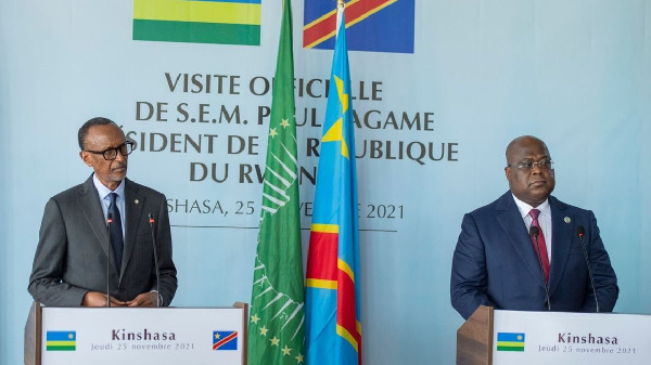 Presidents Tshisekedi, Kagame to meet in Angola over Congo conflict