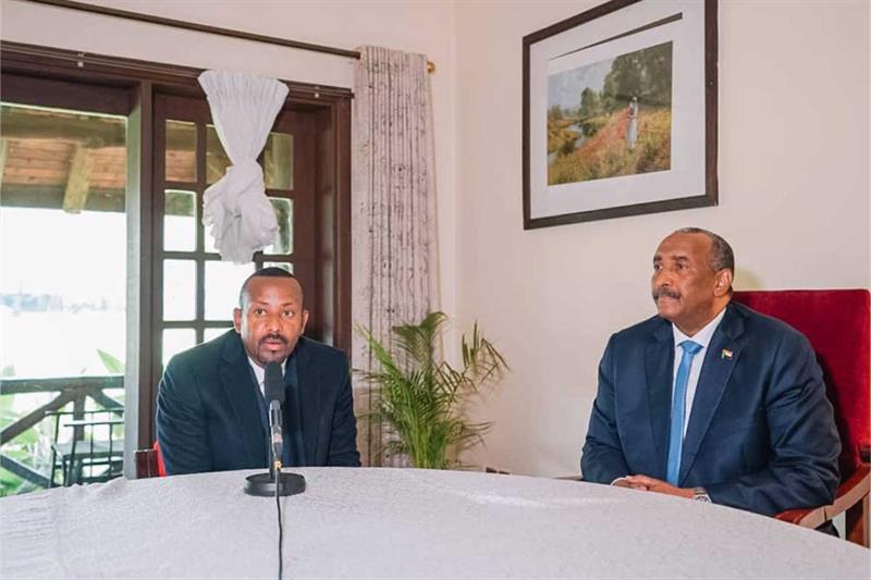 Ethiopia PM meets Sudan’s Burhan, says both endorse ‘dialogue’