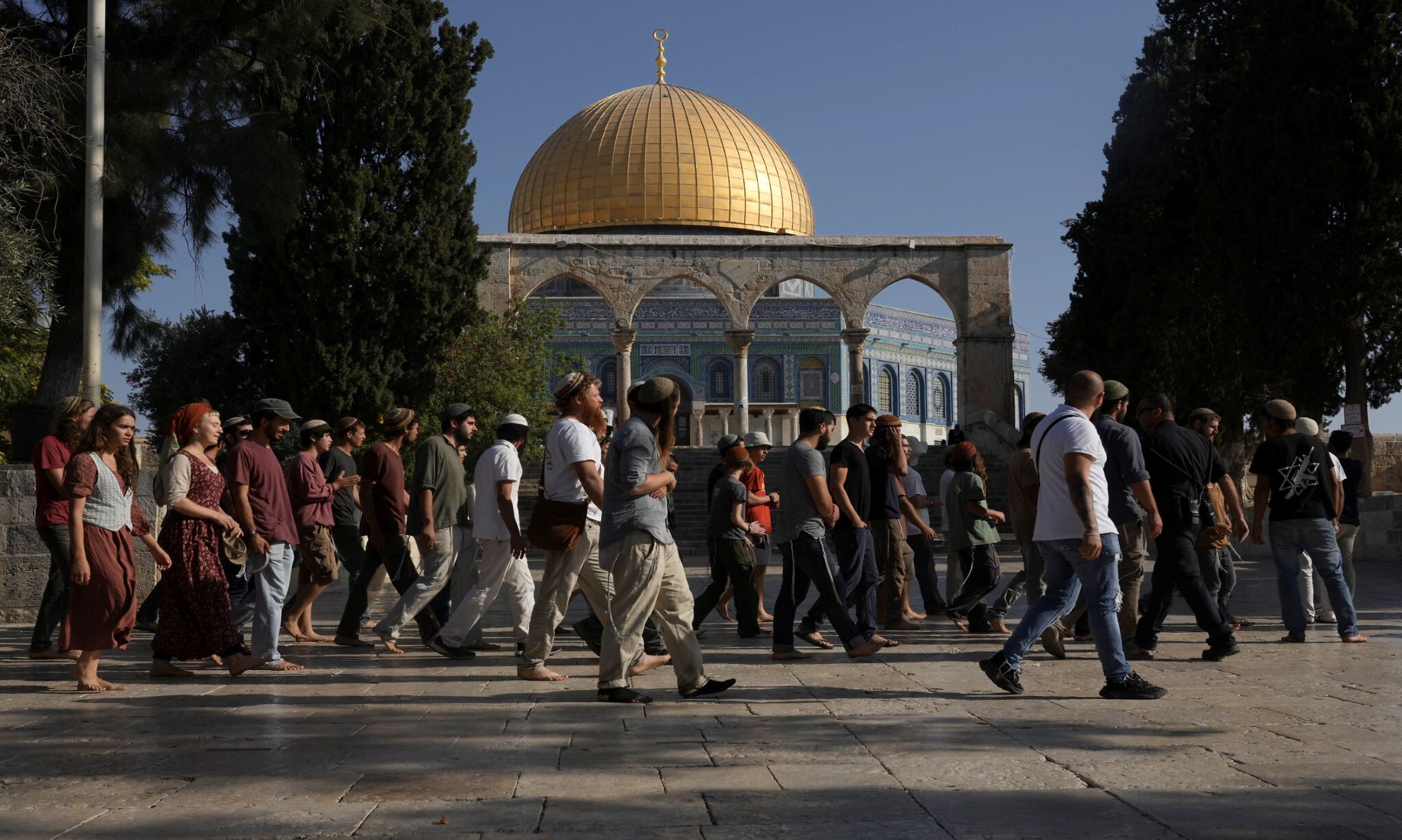 2,000 Israelis Visited Al-Aqsa Mosque Amid Gaza Escalation