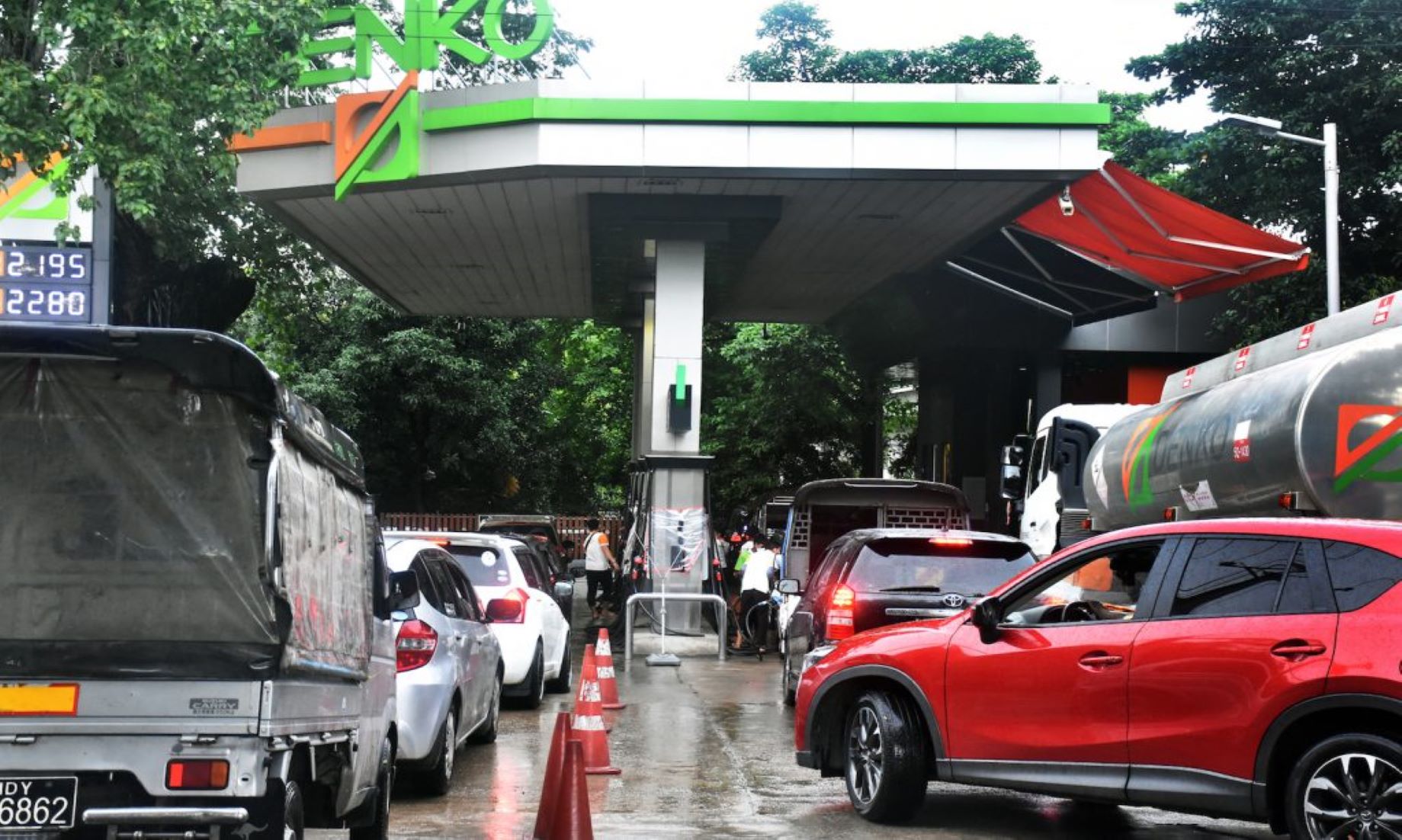 Petrol, Diesel Prices Up Around Three Percent In Myanmar