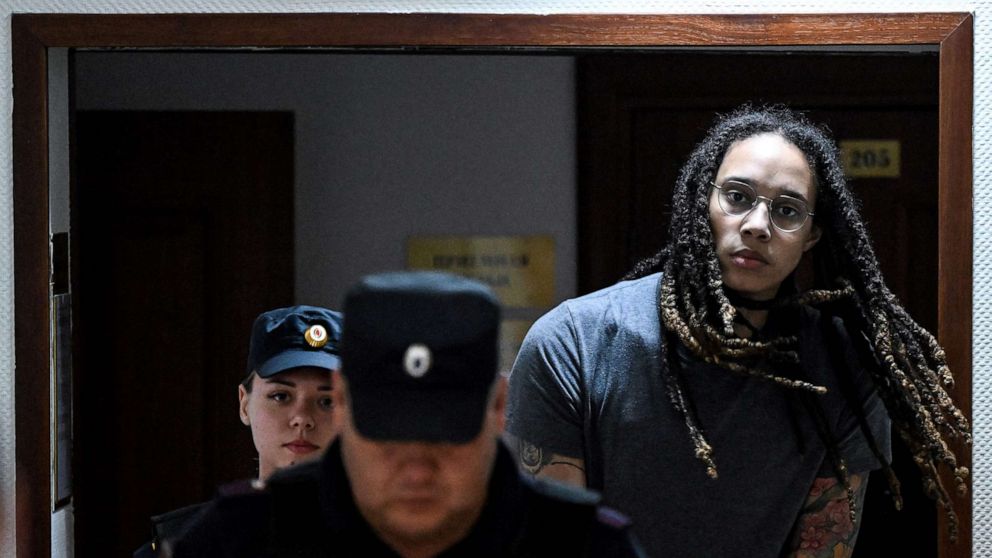 Brittney Griner found guilty in Russian drug trial, sentenced to 9 years in prison