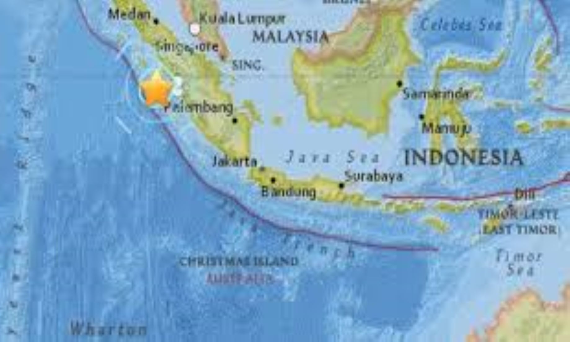 6.4-Magnitude Quake Struck Off Western Indonesia, No Tsunami Alert Issued