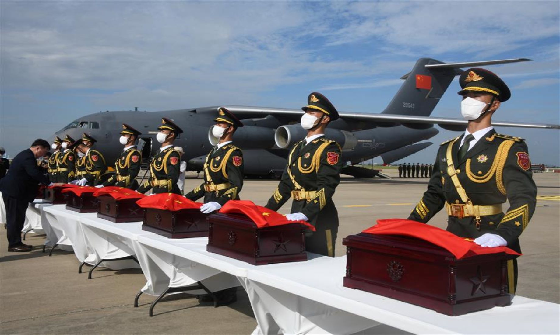 S.Korea Returned Remains Of 88 Chinese Soldiers Killed In Korean War