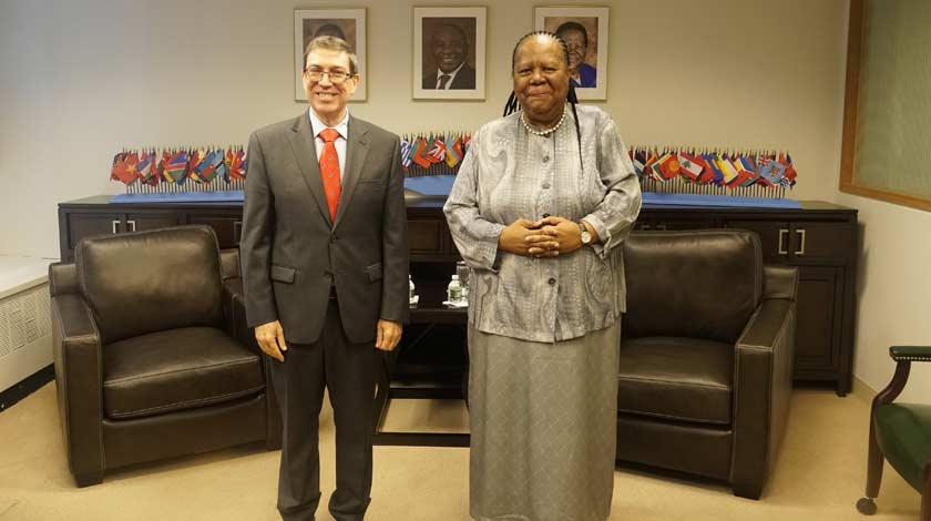 Cuba and South Africa reaffirm interest in deepening ties