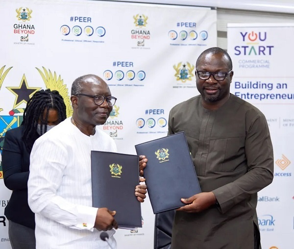 Ghana Government, 13 banks sign GH¢10 billion deal for YouStart programme