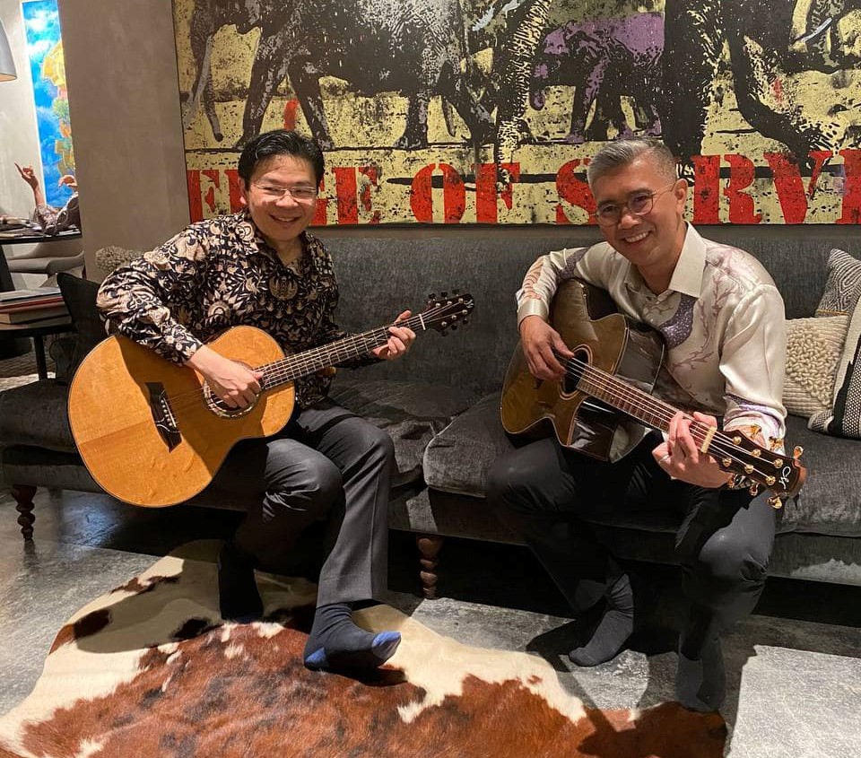 Teh tarik and guitar session start the ball rolling for Singapore DPM’s inaugural visit to Malaysia