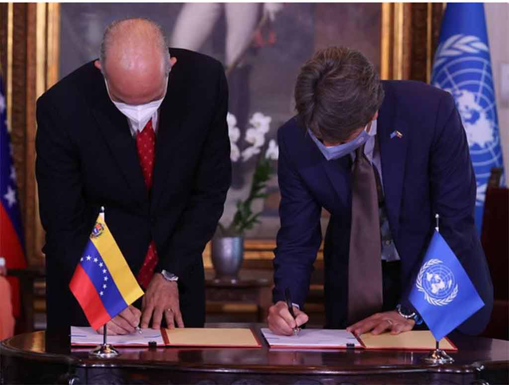 Venezuela and UN to sign cooperation agreement