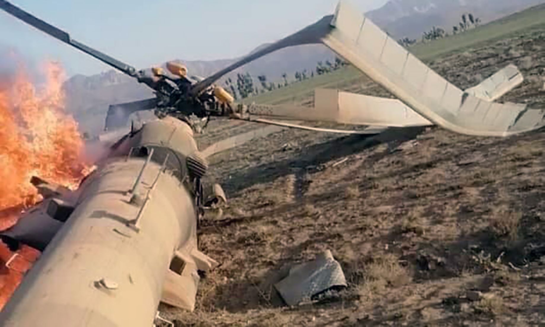 Helicopter Crashed In Afghanistan, Three Killed