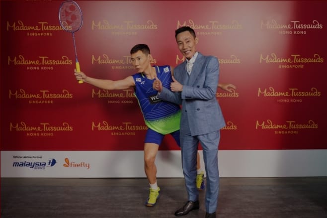 Badminton great Lee Chong Wei makes his Madame Tussauds debut in Singapore