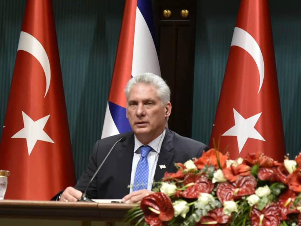 Cuban president favors diversification of relations with Türkiye