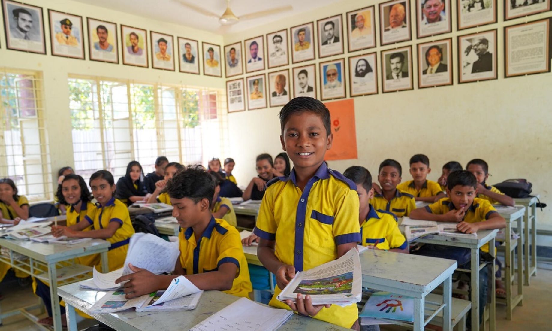 UNICEF Handed Over Child-Friendly Classrooms To Bangladesh
