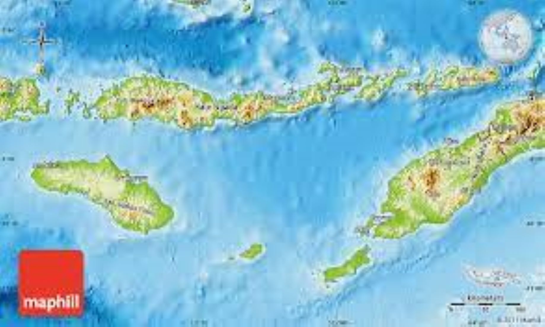 Moderate Earthquake Hit Central Indonesia