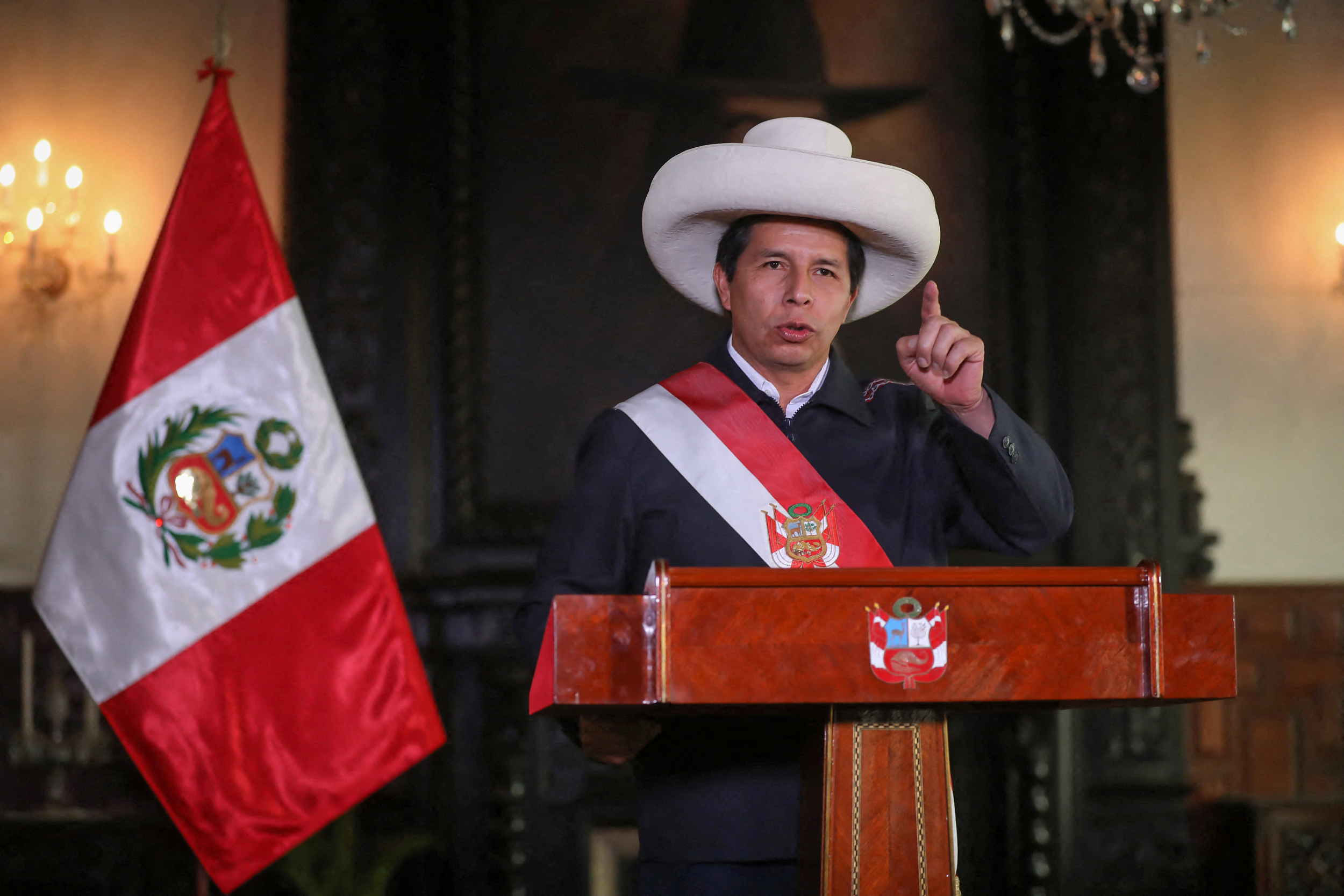 Peru Congress votes to open another presidential impeachment debate – a 3rd in Pres Castillo 16-month presidency