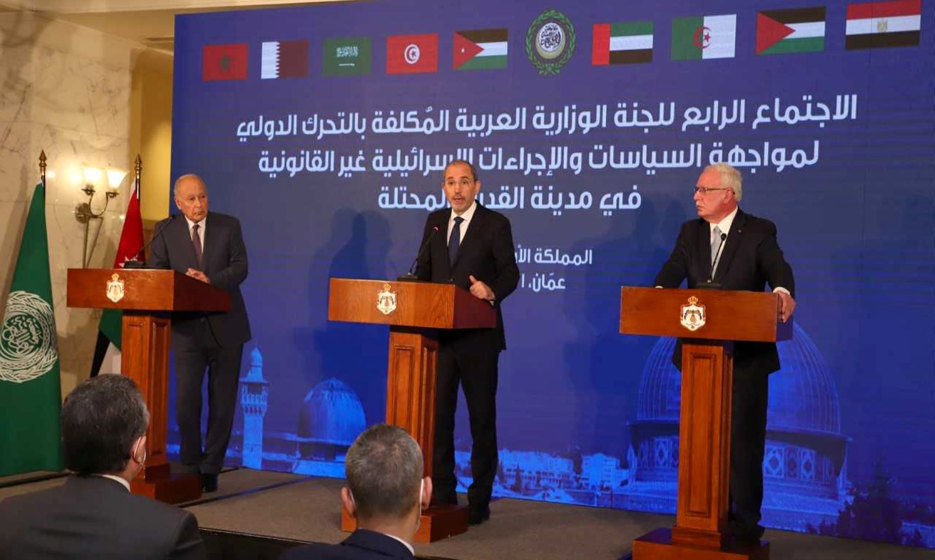 Jordanian FM Discussed Israeli Escalation With Arab Counterparts