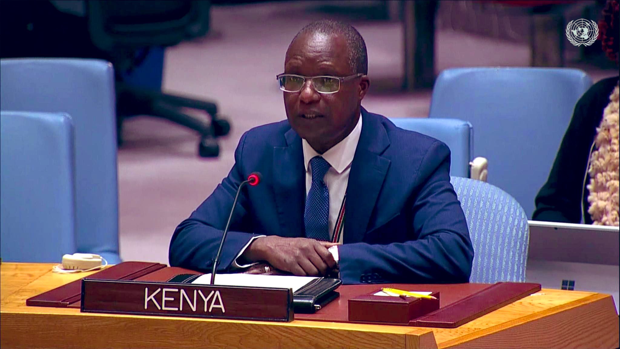 Kenya urges UN Security Council to fund, equip regional peace operations