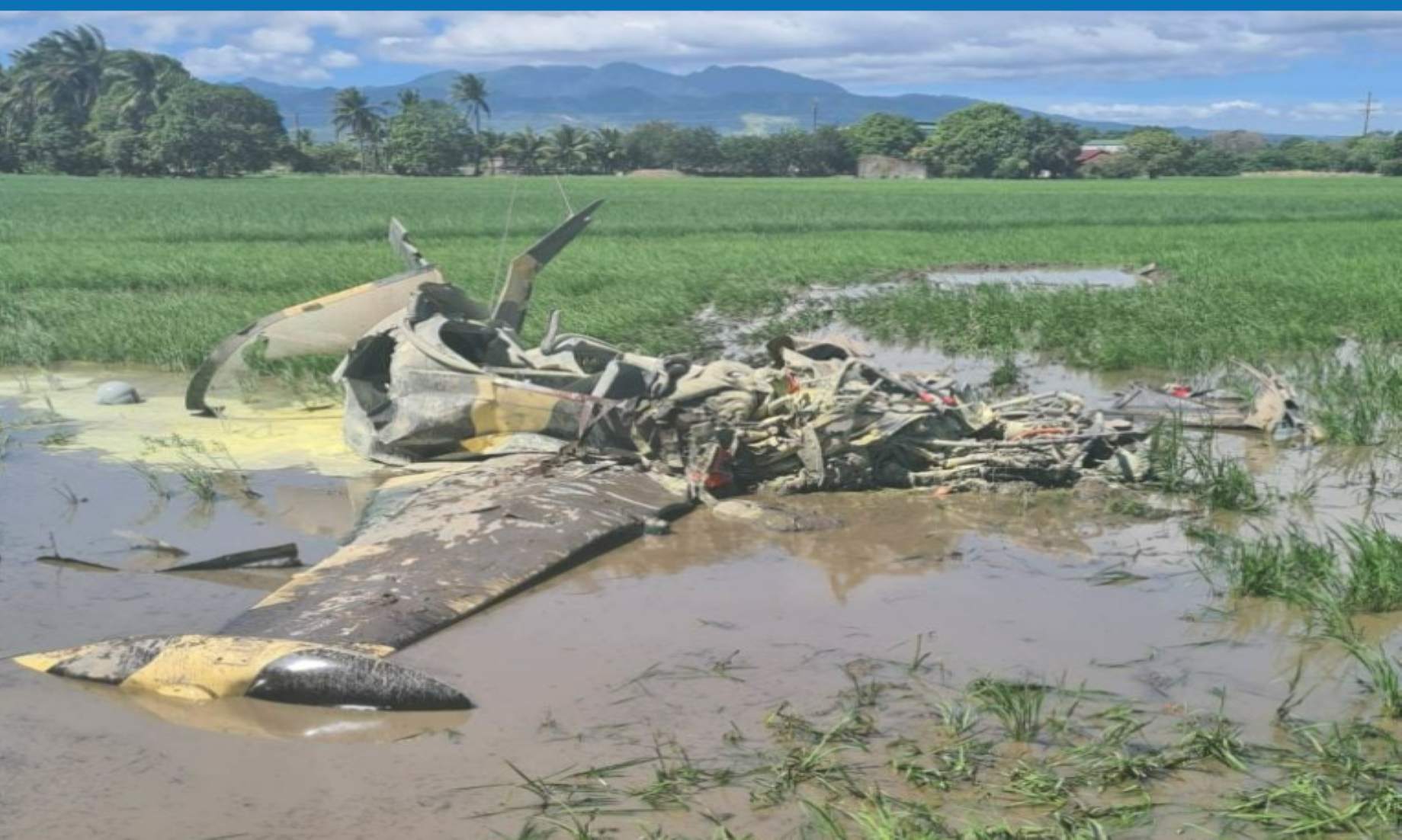 Philippine Air Force Plane Crashed In Philippines, Two Dead