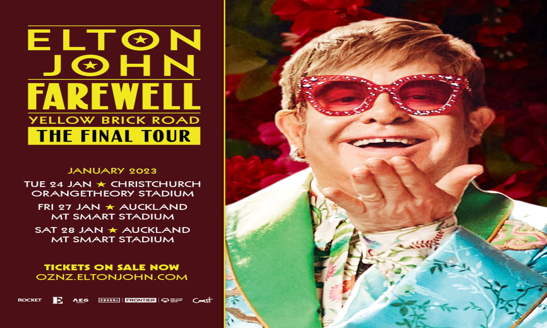 Elton John To Start Concert Tour In New Zealand