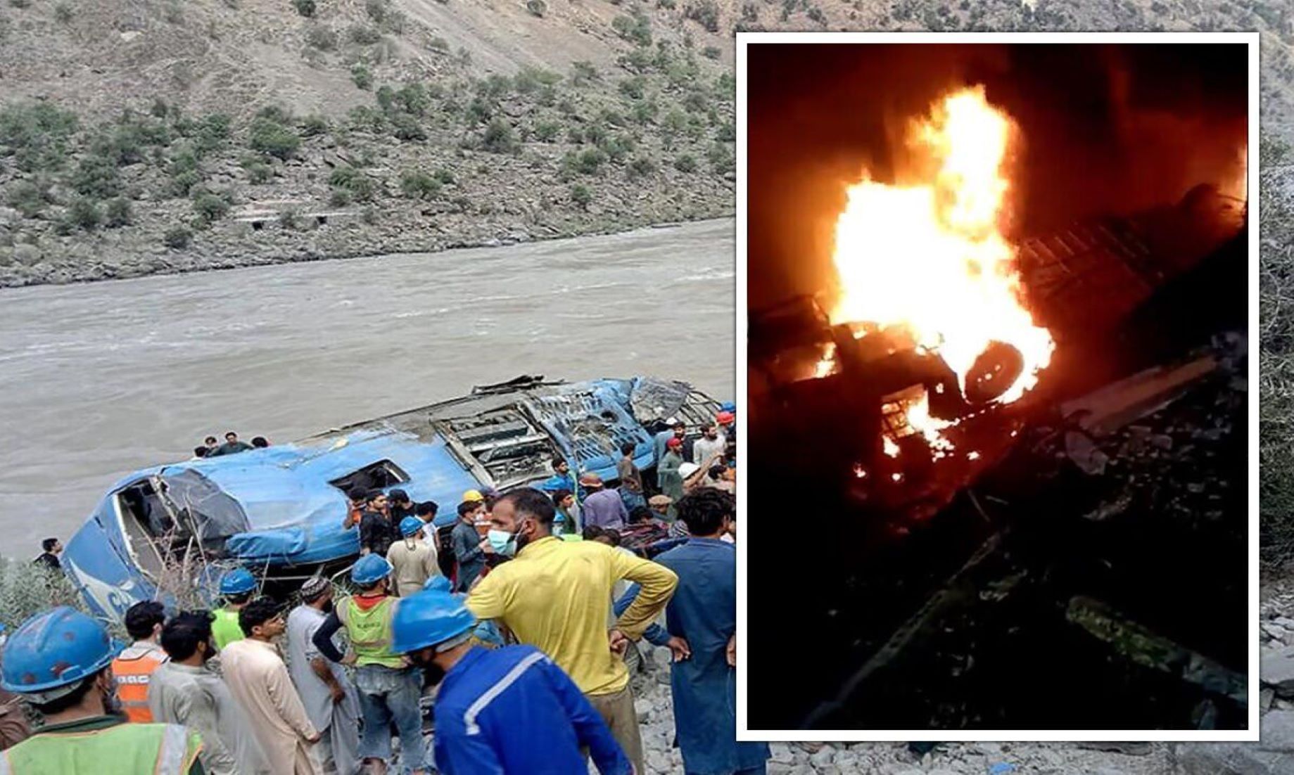 At Least 40 Killed As Bus Plunged Into Ravine In SW Pakistan