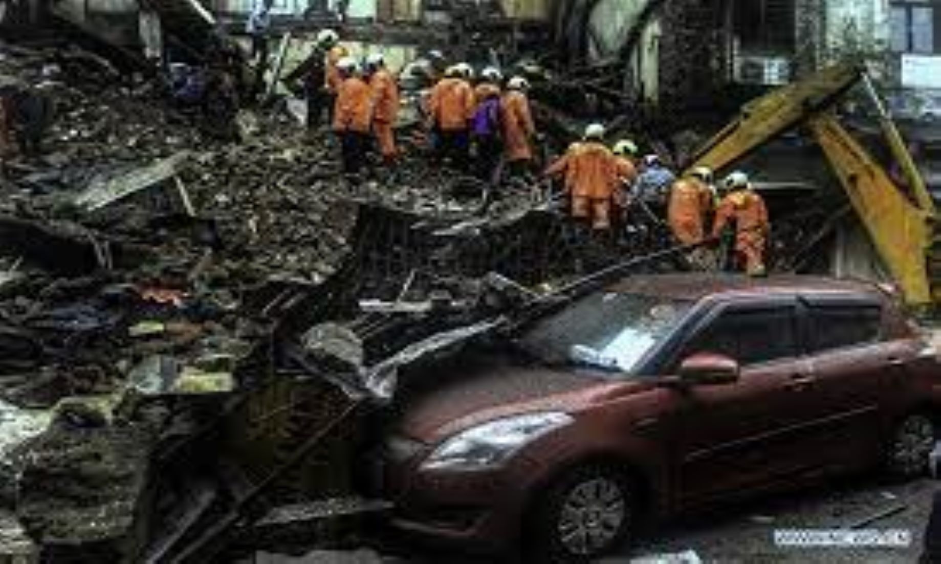 Three Persons Died In Building Collapse In N. India