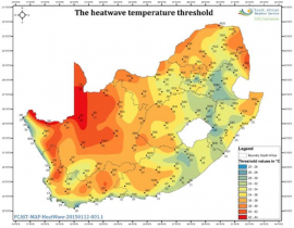 South African Government urges its citizens caution during on-going heatwave; 8 deaths so far