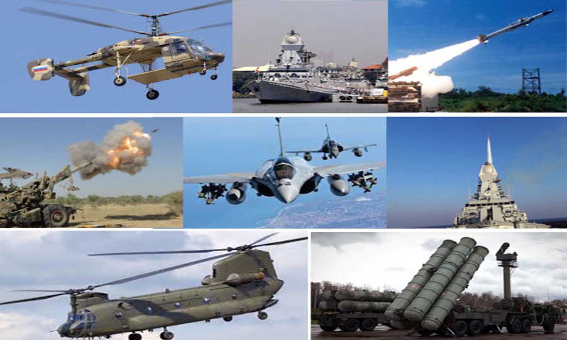 Indian Defence Ministry Approved Military Procurement